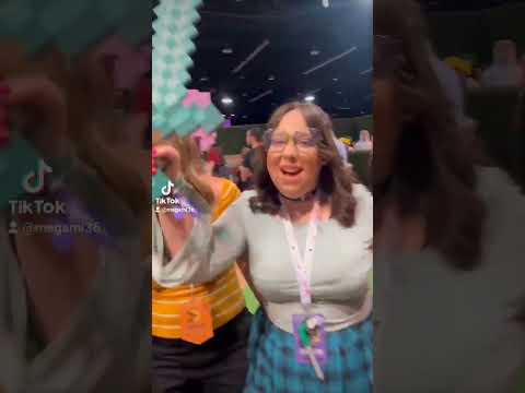 Minecraft booth adventures from #VidCon2024 with some #Aphmau friends (Ein, Zane, Mac, Kim)! ๐๐ค๐๐