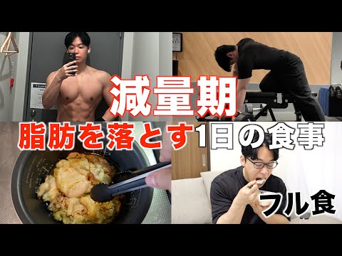 脂肪を落とし筋肉をつける減量期のフル食と総カロリー、脂肪がっつり落ちてきた