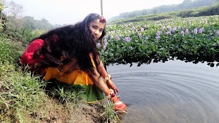 খাইরুল লো তোর লম্বা মাথার কেশ || Village Wedding Video || গ্রামের বিয়ে || বিয়ে বাড়ির জলভরা