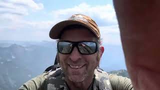 ✅out😳hiking Mountain Mackay British Columbia to the summit with the Winchester 92 mares leg 44 mag