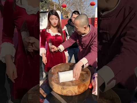 टकले चाकू से काट ? ~ mini wood toy / wood workingart skill / wood / hand crafts #shorts