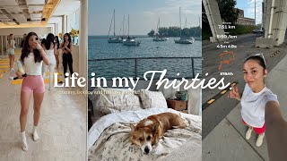 Life in my Thirties: Balancing running & training, New books I'm reading, yoga events! | VLOG