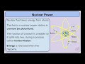 Nuclear Power and Fossil Fuels