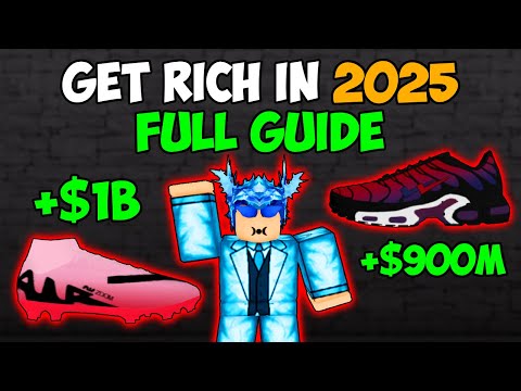 Full Guide To Getting Rich In 2025 In Sneaker Resell Simulator! (Roblox)