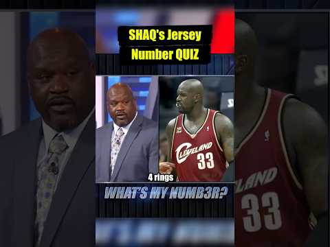 SHAQ's Jersey Number QUIZ