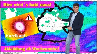Hurrikan "Erin" mit Europakurs: Was bedeutet das für unser Wetter? Unwetterwarnung für die Alpen!