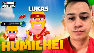 HUMILHEI o TOP 1 GLOBAL no Squad Busters