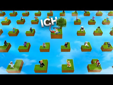 ICH HABE 100 SPIELER FÜR 48H IN SKYBLOCK GEFANGEN!