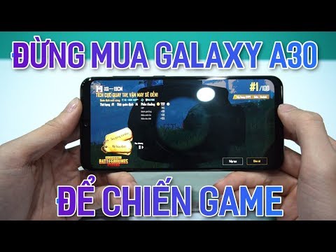 (VIETNAMESE) Mua Galaxy A30 - Chiến Game PUBG Mobile Là Một Sai Lầm , Đây Là Lí Do !
