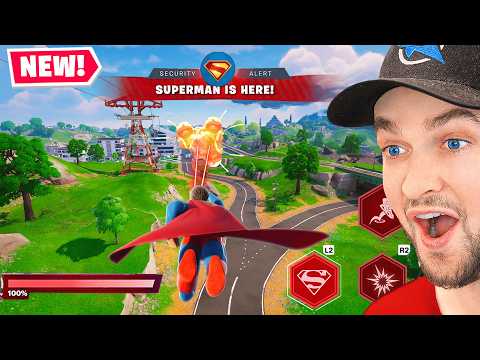 Becoming The SUPERMAN BOSS in Fortnite! (Mythic Event)