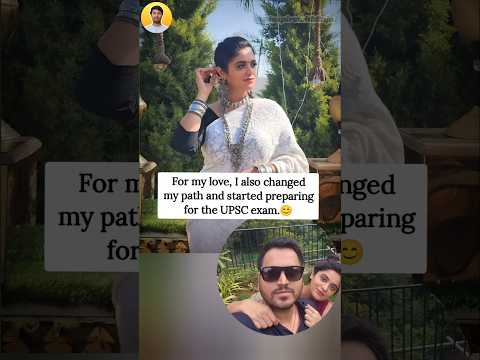 Love Story of IAS Charchit Gaur and IFS Arushi Mishra โฅ๏ธ๐๐ซ// #love #story #upsc #motivation #iit