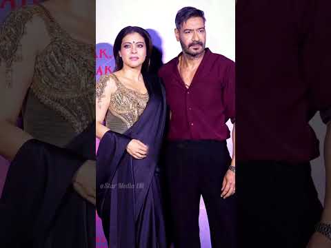 Allu Arjun Rashmika Mandhana 💞 Ajay Devgan Kajol Stage Show #alluajun #ajaydevgan #kajol