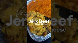 Vegan Jerk Beef Mac & Cheese 🔥 #vegan #veganfood #recipe #food #foodie #foodies #veganrecipes