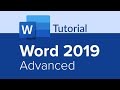 Microsoft Word Template Features