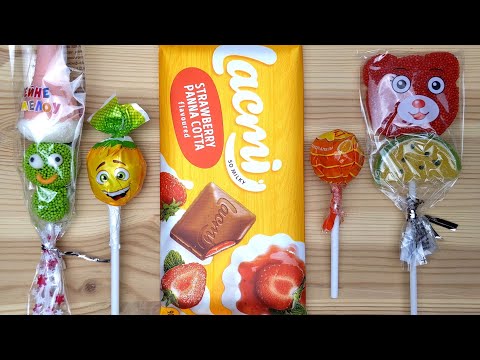 Some Lot's of Candy Lollipops and Surprise Sweets | ASMR