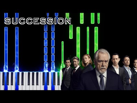 Succession - Theme Song (Piano Tutorial)