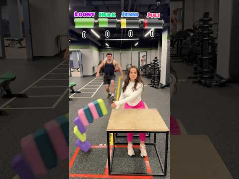 🎀 Who's faster ? 🤓 #challenge #funny #shorts
