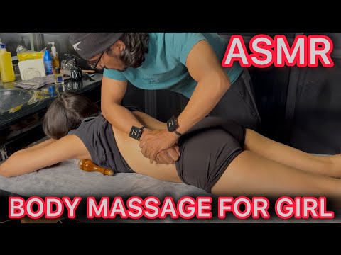 PART-1 : ASMR | Pure Chill  & Stress Relief Body Massage By Local Barber | #asmr