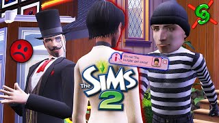 A BURGLAR PULLED UP?! 🚨 The Sims 2: University | LIFE AFTER COLLEGE #45