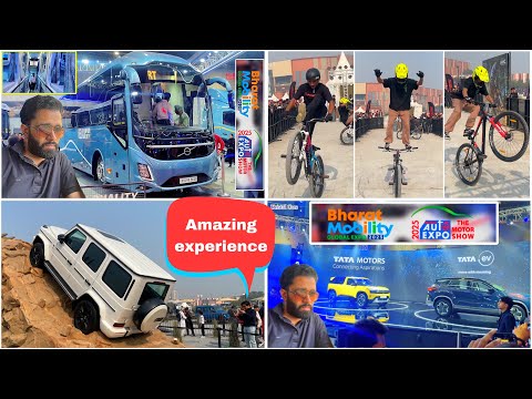 कार कुंभ Vlog 👉 Amazing Auto Expo 2025 Experience | Bharat Mobility Global Expo 2025 Vlog