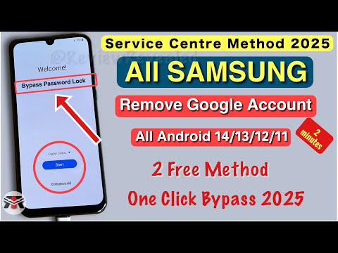 All Samsung FRP Bypass 2025 (100% DONE) Android 12-13-14 Latest Code💥FRP Unlock Without Pc 2025