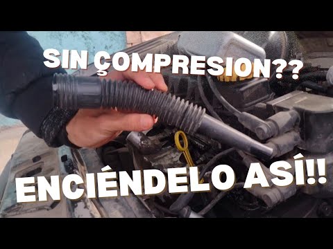 COMO ENCENDER un CARRO sin COMPRESIÓN!! / ENCIÉNDELO ASI!!