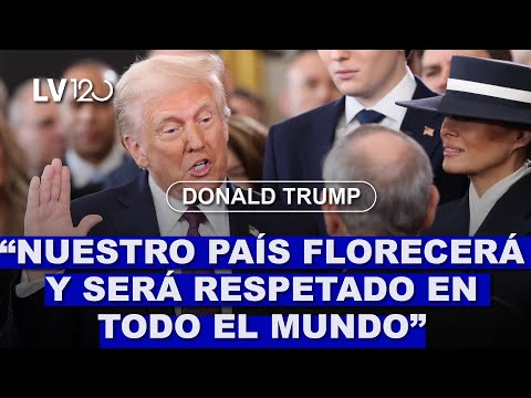 DONALD TRUMP, EL DISCURSO COMPLETO DE SU SEGUNDO MANDATO COMO PRESIDENTE DE EE.UU