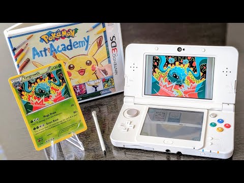 The time I made an official Pokémon Card using a 3DS - Pokémon Art Academy Competition 2015