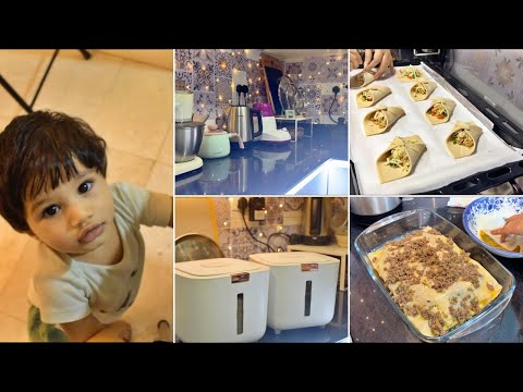 Kitchen Makeover & Organizing | Ramadan 2025 | Iftar snacks | Chicken Puffs | Chattipathiri