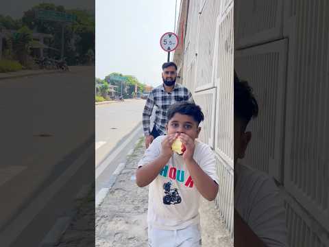 Kittu Ne Sev Kha Liya 🍎😂 #comedy #funny #3dost