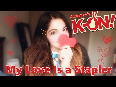 My Love Is A Stapler En Espanol de K On Letra y Video