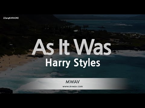 Harry Styles-As It Was (Karaoke Version)