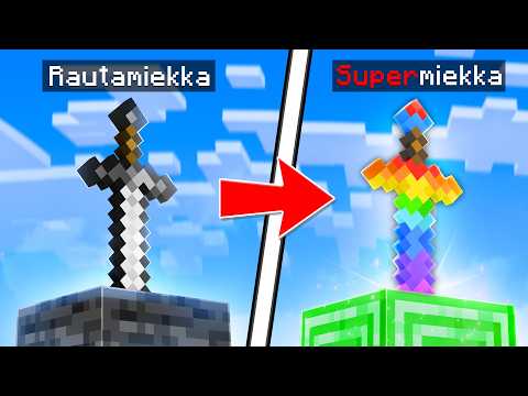 Minecraft, MUTTA Voin PÄIVITTÄÄ ESINEITÄ?!