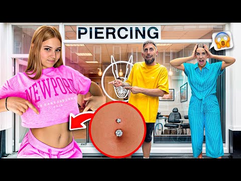 ME HAGO EL PIERCING DEL OMBLIGO A ESCONDIDAS DE MIS PADRES - GRABO SU REACCIÓN / El mundo de Indy