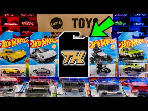 Unboxing 2025 Hot Wheels D Case | Super Treasure Hunt Find!