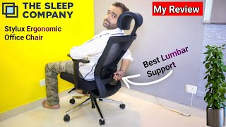 The Sleep Company Stylux Ergonomic Office Chair | Best Chair For Everyday Comfort