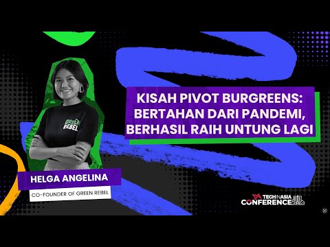 Founders Talk: Helga Angelina - GreenRebels at Tech in Asia Conference Jakarta 2024