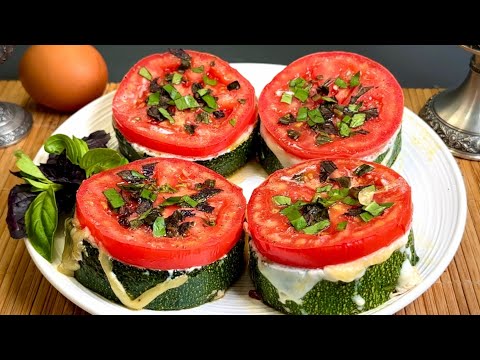 Braten Sie Zucchini mit Tomaten auf diese Weise an, Sie werden staunen, wie lecker es ist!