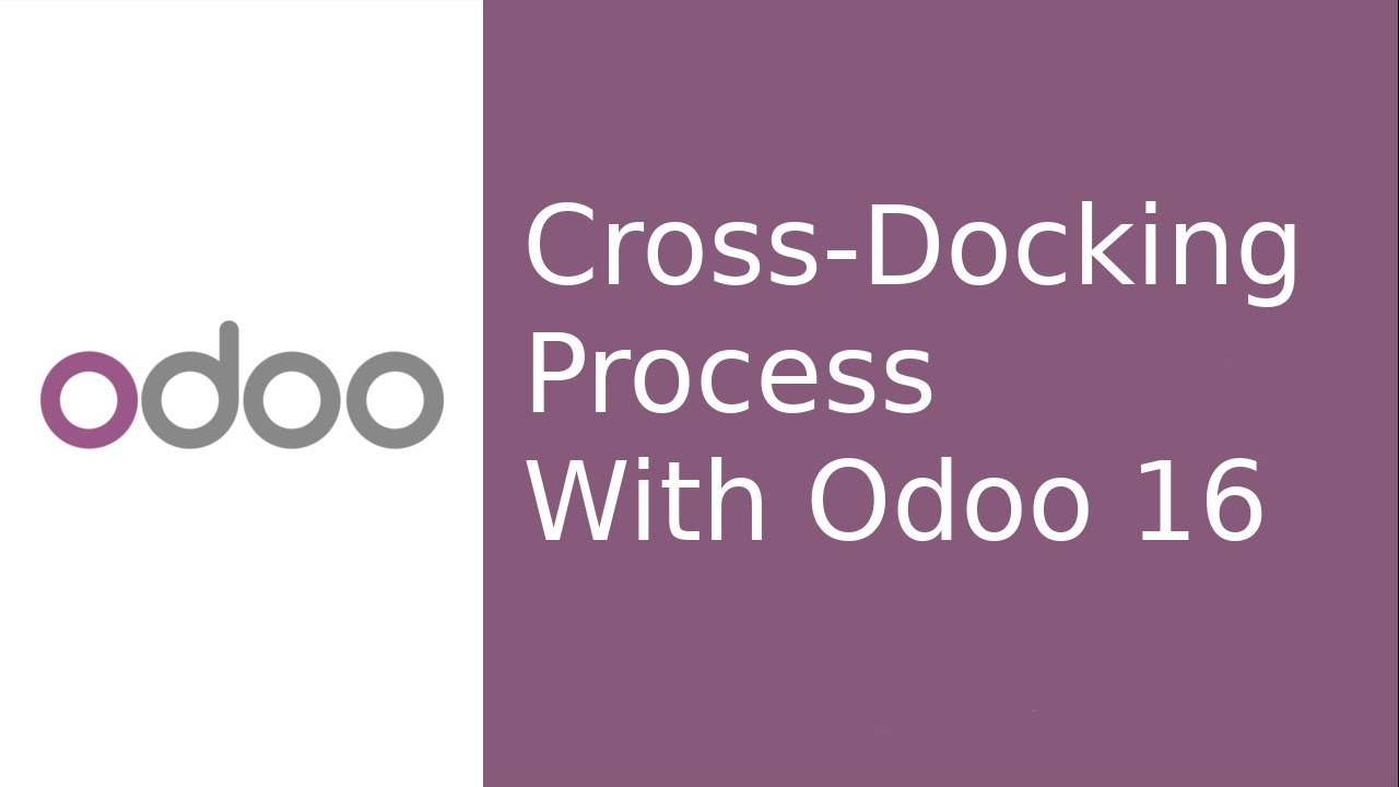 Cross Docking in Odoo 16 | Odoo 15 Inventory Management | 25.03.2023

Cross Docking in Odoo | Odoo 16 Inventory Management Supply chain Management Odoo 16 Stock movement directly from ...