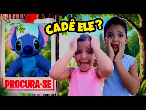 O STITCH SUMIU NO PARQUE! *Precisamos encontrar o stitch no parquinho