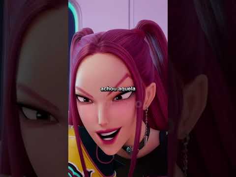 Essa cena em Guerreiras do Kpop seria BEM pesada #shorts