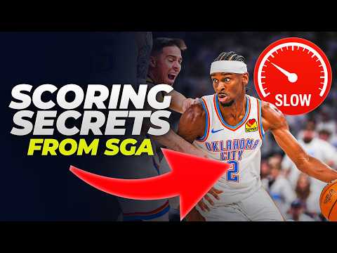 3 Scoring Moves from SGA That Work Even If You’re Slow or Unathletic 😳