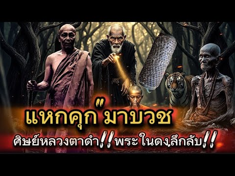 ศิษย์​หลวงตาดำ!พระในดง!ลึกลับ!!แหกคุกมาบวช!!อาคม!หลวง​ปู่​บุญ​โฮ​ม​ วัด​ดง​สวนผึ้ง​จ.ร้อยเอ็ด​!!