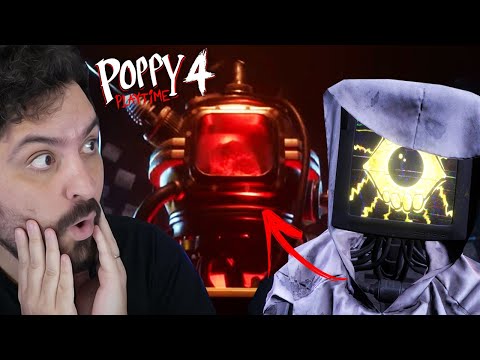 JOGANDO a NOVA ATUALIZAÇÃO GIGANTE de POPPY PLAYTIME 4...NOVA CENA! - Poppy Playtime CAPITULO 4