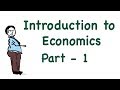 Economic Concepts and Resource Management