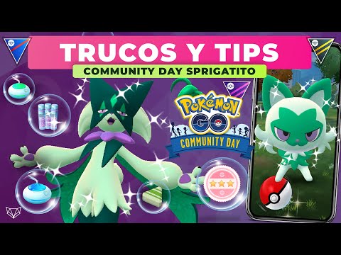 🌿 ¡LLEGÓ LA HORA! ARRASA EN EL COMMUNITY DAY DE SPRIGATITO CON ESTOS TIPS - Pokémon GO [Neludia]