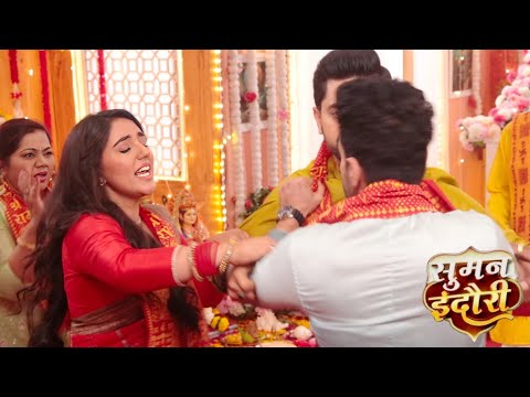 Suman indori today full episode update big fight vikram between vikram and teerth devika plan flop