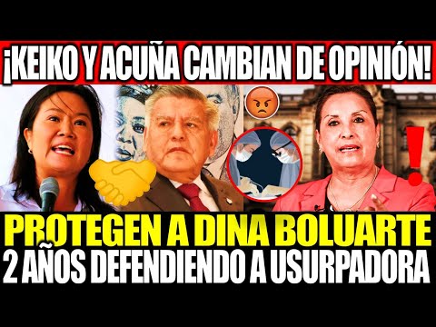 ¡KEIKO Y ACUÑA RETROCEDEN EN VACANCIA Y PROTEGEN A SU TÍTERE BOLUARTE, TRAS REVELAR CIRUGÍAS!