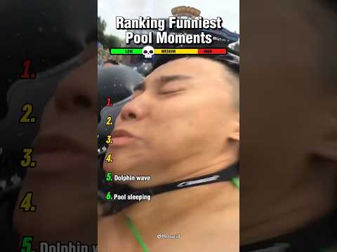Funniest Pool Moments #pool #fail #funny #ytshorts #shorts