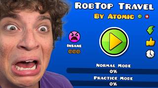 🔴WE BEAT ROBTOP TRAVEL🔴32 MINUTE LEVEL🔴GEOMETRY DASHED🔴